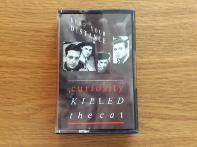 Curiosity Killed The Cat - Keep Your Distance - Cassette Tape - Image 1 of 2