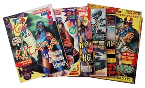 Lote de 9 Revistas Top Kids 1992 Vintage Mortal Kombat Retro Gaming Argentina - Imagen 1 de 16