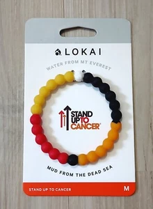 New LOKAI Bracelet Stand Up To Cancer Small Medium Water Mt Everest Mud Dead Sea - Picture 1 of 5