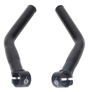 Origin8 Comp Lite Bar Ends-Alloy Long-Black - Picture 1 of 1