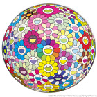 Takashi Murakami Burying My Face in the Field of Flower ed300Ball multicolor NEW