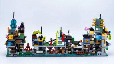 Lego Micro NINJAGO City Complete Set Lot Of 4 - 40703 40704 40705 40706 Insiders - Image 1 of 4