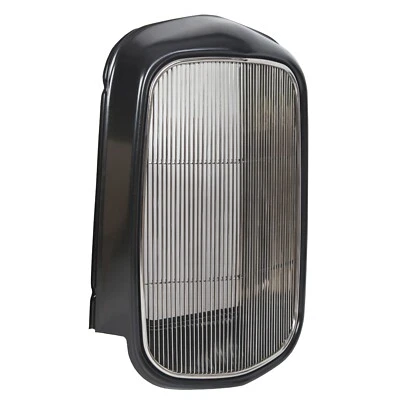 Carcasa de parrilla frontal de acero Hot Rod modelo B/BB/18 1932 + inserto de rejilla de acero inoxidable Foto 1 de 4