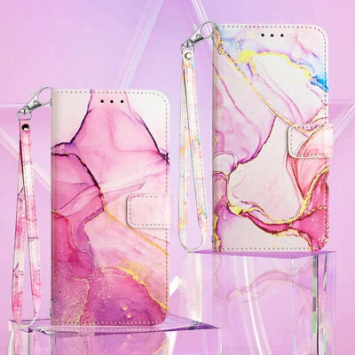 For OnePlus Nord N200 2 10 Pro Luxury Pattern PU Leather Wallet Case Phone Cover - Image 1 of 4