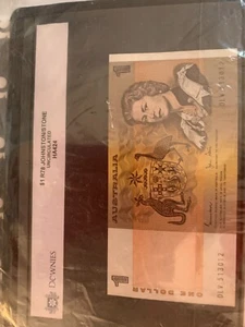 Australia 1982 $1 Banknote Johnston/Stone R78 uncirc HA424 - Picture 1 of 1