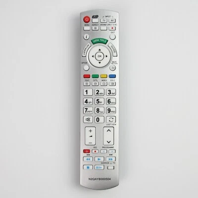 MARKENLOS Ersatz Fernbedienung passend für Panasonic N2QAYB000504 Viera