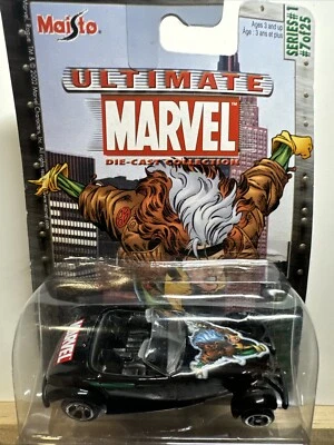 Maisto Ultimate Marvel-Series 1- # 7 Of 25-Rogue Chrysler Prowler-NOS-MOC - Image 1 of 4
