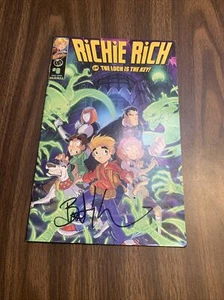 Richie Rich In Loch Is The Key! Kizoic Ape Entertainment Comic Book Signed  - Picture 1 of 4