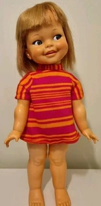 Vintage Giggles Doll Ideal Toys - Giggle 1967 Japan - Picture 1 of 24