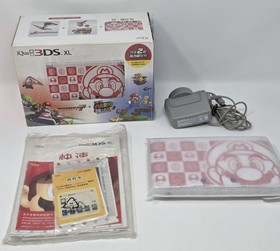 🇺🇸Nintendo Rare iQue 3DS XL Mario White Limited Edition Official Boxed Console