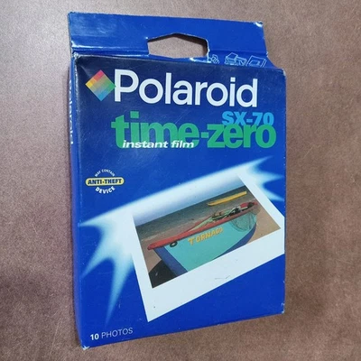 NIB Polaroid instant Film SX-70 time-zero 10 pk best by 02/99  - Image 1 of 4