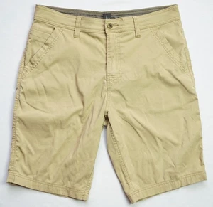 prAna Zion Chino Shorts mens Bermuda size W33 L11 M Medium M31171153 STRETCH - Picture 1 of 11