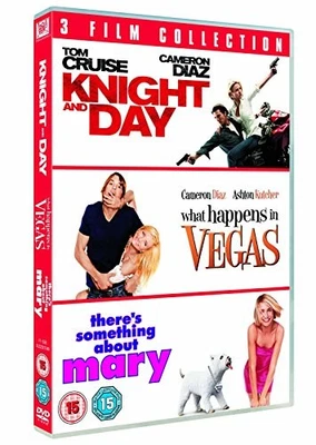 Knight and Day / What Happens in Vegas / There's Something About ... - DVD  BEVG - Image 1 of 2
