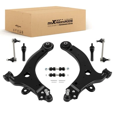 Kit de 8 brazos de control inferiores de suspensión delantera para Pontiac Grand Prix 2004 2005-2008 Foto 1 de 4