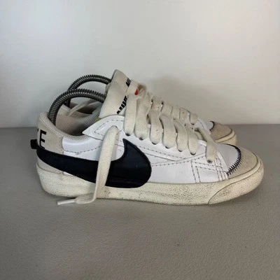 Nike Blazer Low 77 Jumbo DQ1470-101 White Casual Shoes Womens US 7 UK 4.5 EUR 38 - image 1 of 4