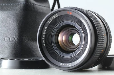 NEAR MINT+3 Contax Carl Zeiss Distagon 35mm f2.8 AEJ Lens C/Y From JAPAN - Image 1 of 4