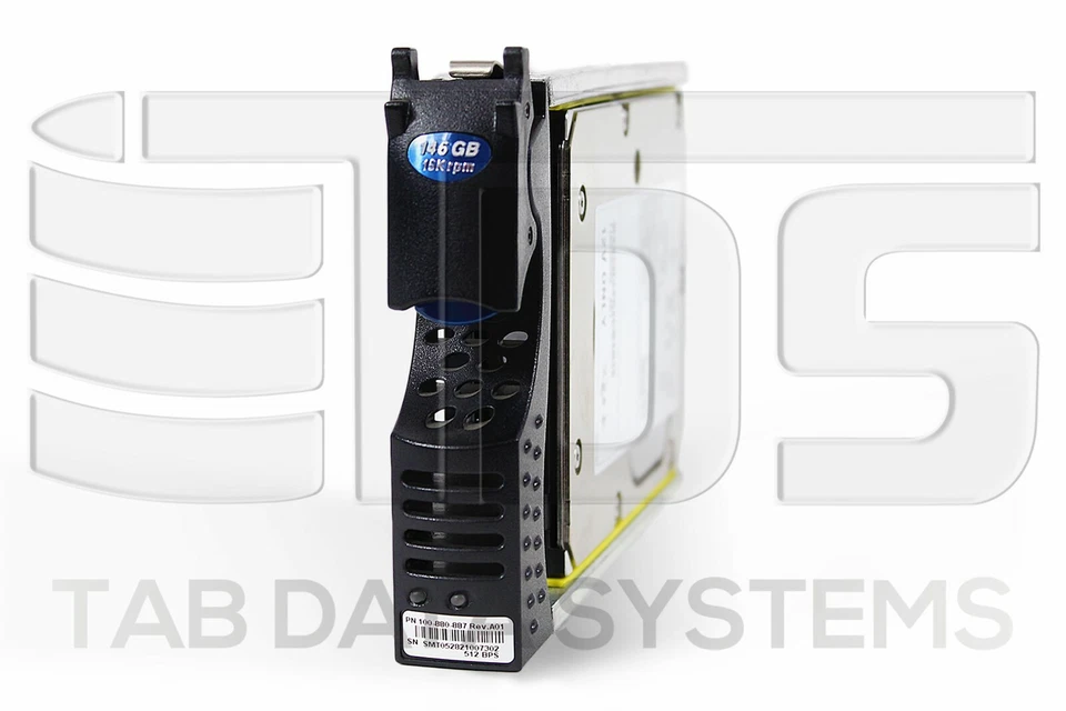 EMC Symmetrix 100-880-887 146GB 15K 3.5" 512BPS FC HDD DMX-2G15-146 for DMX DMX2 - Image 1 of 1