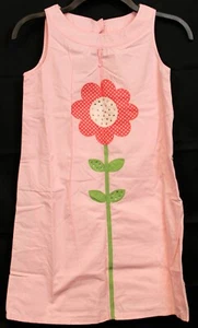 NEW VTG 2007 Gymboree Happy Rainbow sz 10 Dress Sleeveless Daisy Polka Dot Long - Picture 1 of 8