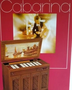 Wurlitzer |Cabarina Jukebox Flyer Original Phonograph Music Art 8.25" x 11.5 - Picture 1 of 3