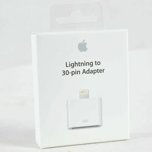 Original Apple Foudre Sur 30-pin 30-polig Adaptateur Md823zm/A IPHONE Ipod - Photo 1 sur 7