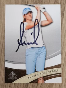 Annika Sorenstam Signed 2013 Upper Deck Card #27 Golf LPGA Auto LEGEND RAD - Picture 1 of 1