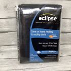 Eclipse Thermaback rideau noir 42" x 63" poche tige à un panneau
