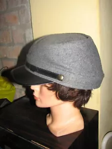 vintage Cappello sudista southern hat cap Generale Lee large size wool USA made - Imagen 1 de 4