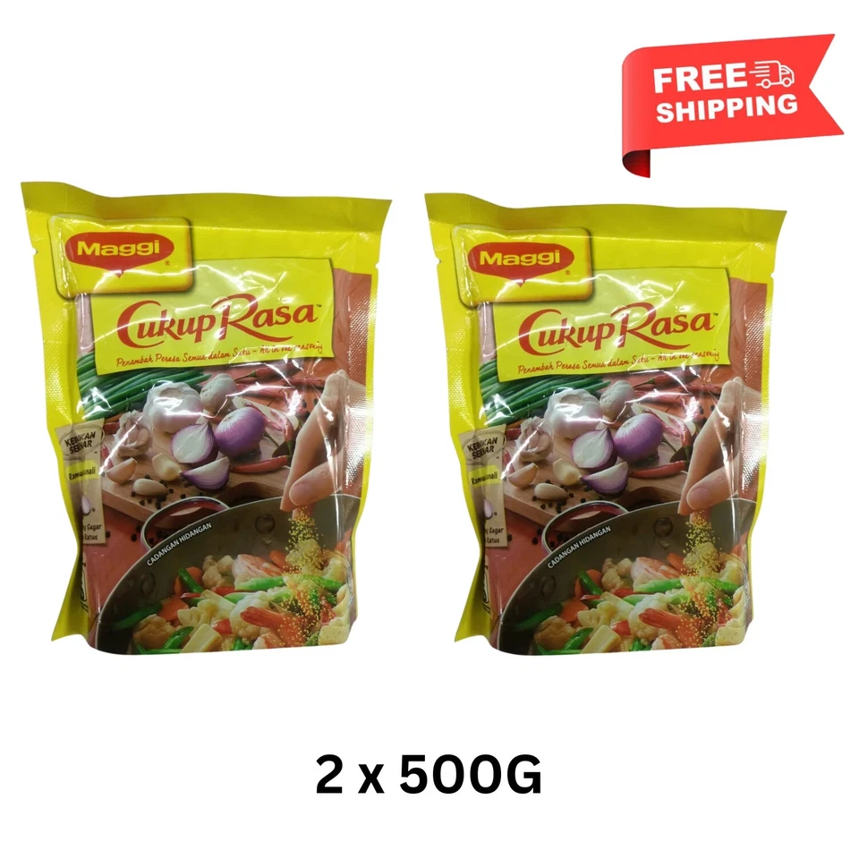 Condimento Maggi CukupRasa 2x500 g | Mezcla de especias para cocinar todo en uno de Malasia Foto 1 de 1