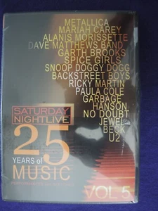 Saturday Night Live SNL 25 Years of Music Volume 5 DVD Metallica Mariah Carey - Picture 1 of 2
