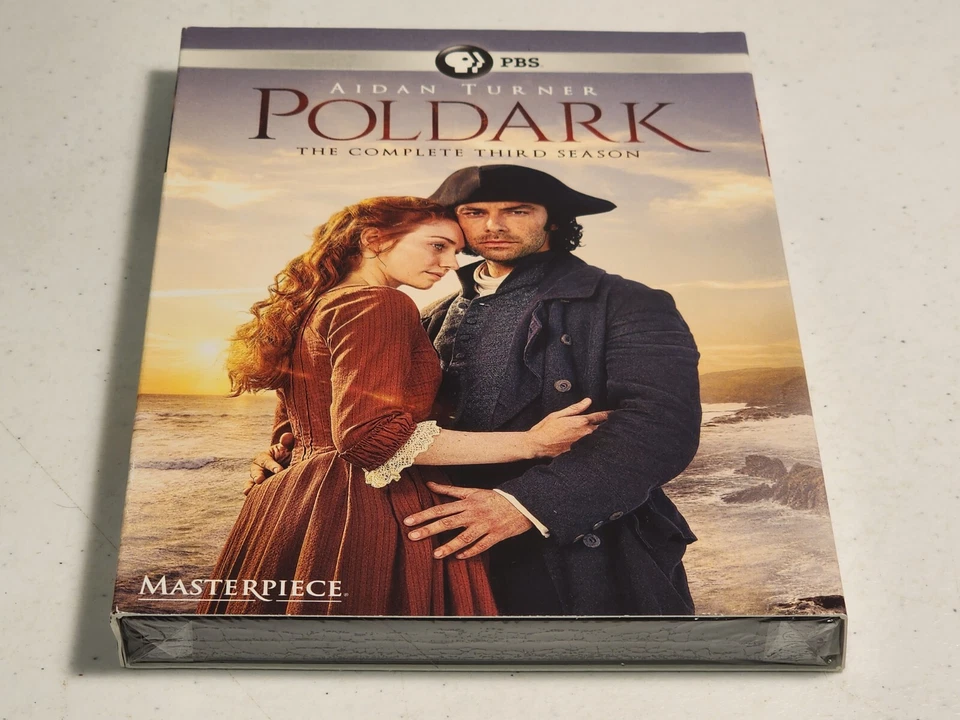POLDARK Complete Third Season DVD NEW SEALED! W/ Slipcase - Image 1 of 3