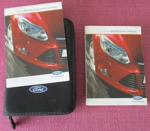 (2012 PRINT) FORD FOCUS (2011 - 2014) HANDBOOK - OWNERS MANUAL - USER GUIDE. - Picture 1 of 8
