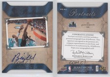 2007-08 SP Rookie Threads Portraits Auto Al Jefferson #PO-AJ Auto