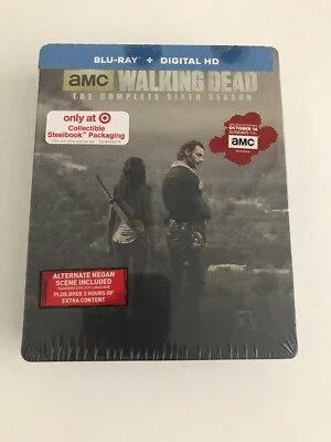 The Walking Dead The Complete Sixth 6th Season Steelbook Blu-ray Digital HD NEW - Image 1 of 3