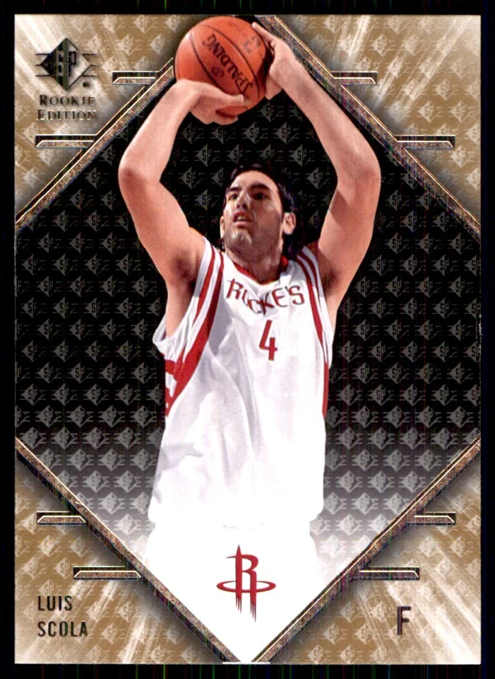 2007-08 SP Rookie Edition Luis Scola RC Houston Rockets #91 - Image 1 of 2