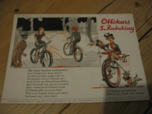 Löschblatt für Schularbeiten "Ottokars 5. Ratschlag" Herausgeber CONTINENTAL - Bild 1 von 4