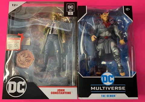 McFarlane DC Multiverse lot John Constantine and Etrigan The Demon Cover