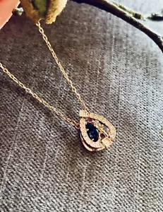 Swarovski Sparkling Dance Kette *rose* blau NEU Original - Bild 1 von 6