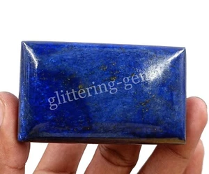 Blue Lapis Lazuli 900 Ct Natural Certified Faceted Emerald Cut Loose Gemstone ND - Picture 1 of 8