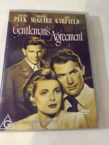 'GENTLEMAN'S AGREEMENT' 1947 Region 4 DVD - Gregory Peck, John Garfield - Picture 1 of 1