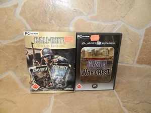 Medal of Honor: Allied Assault-War Chest + Call of Duty -Deluxe Edition PC, Dt. - Bild 1 von 3