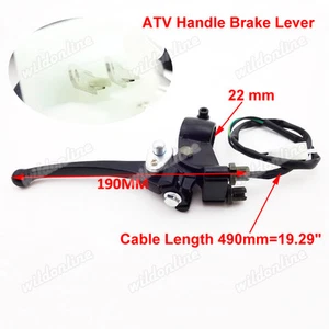 ATV Dual Double Chinese Handle Brake Lever For 49cc 50cc 70cc 90cc 110cc Quad - Picture 1 of 4