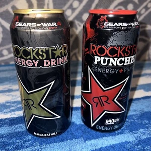 Rockstar Energy- Gears of War 4 Limited Editions - Unopened! Bundle! - Picture 1 of 6