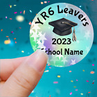 Year 6 Leavers 2023 Personalised Sticker Sheet of 24, 45mm, gift party bag label