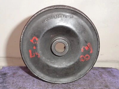 1979-1986 Ford Mustang 5.0 Power Steering Pump Pulley D9ZC-3D673-A7A untested - Image 1 of 4