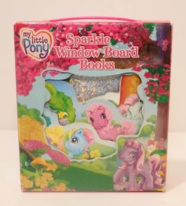 Juego de cuatro libros de tablero con ventana brillante MY LITTLE PONY - Imagen 1 de 21
