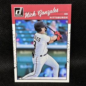 2023 Panini Donruss Retro Nick Gonzales Pittsburgh Pirates Rookie #250