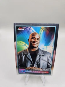 Shaquille O'Neal 2021 Topps Finest #34 Lakers Heat Magic Basketball Card - Picture 1 of 2