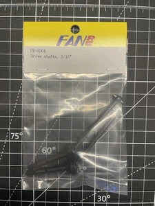 Fan RC Associated RC 10 B-2/B-3 CVD Drive Shafts 3/16” Axle - Picture 1 of 1
