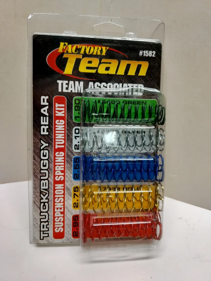 Kit de mola de ajuste Team Associated 1582 caminhão/buggy equipe de fábrica - Imagem 1 de 1