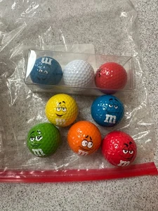 M&M MM Character golf balls - lot of 8 - Picture 1 of 3